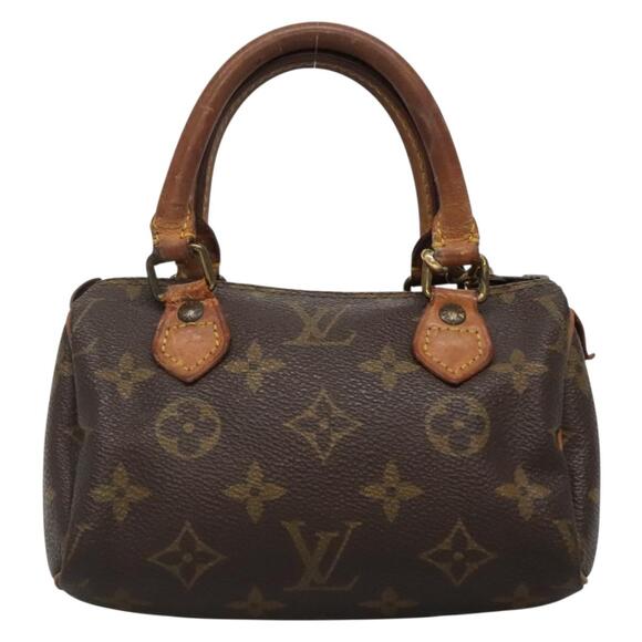 LOUIS VUITTON Monogram Mini Speedy Hand Bag M41534 - Picture 13 of 16